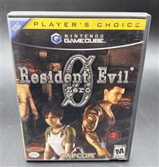 RESIDENT EVIL ZERO 0 (NINTENDO GAMECUBE) W/ BOX & MANUAL